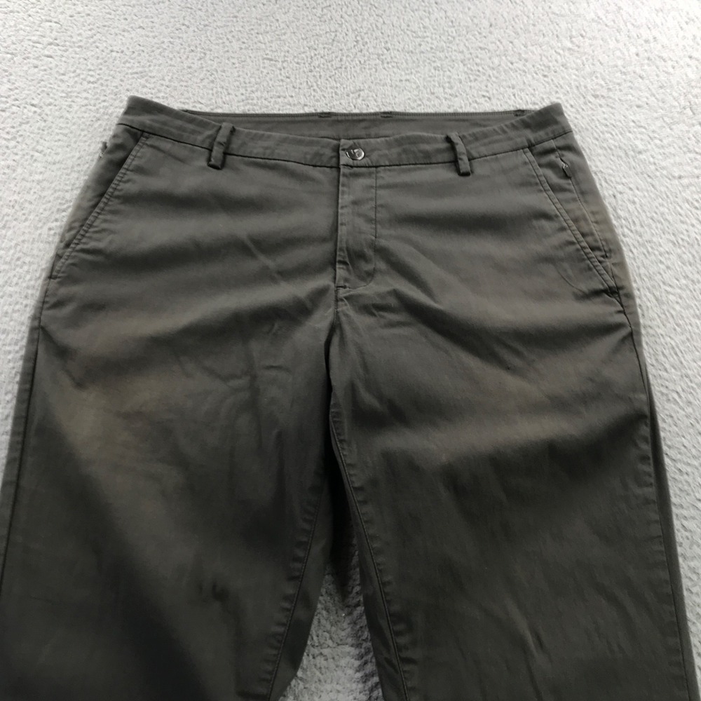 Bird Dogs Pants Mens 36x32 Brown Lined Straight Stretch Performance Golf Chino